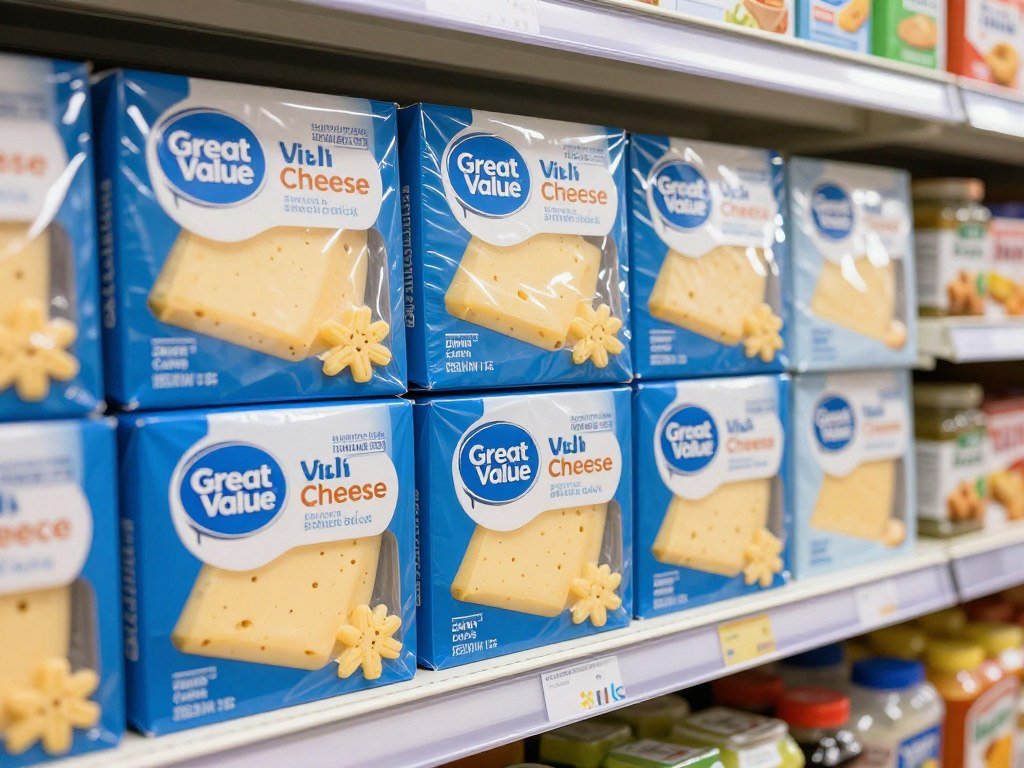 Great Value Cheese Snack Blocks at Walmart - zero carb keto snack option