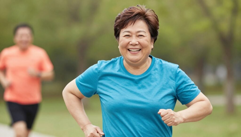 Happy, healthy person enjoying life after success with their Custom Keto Diet