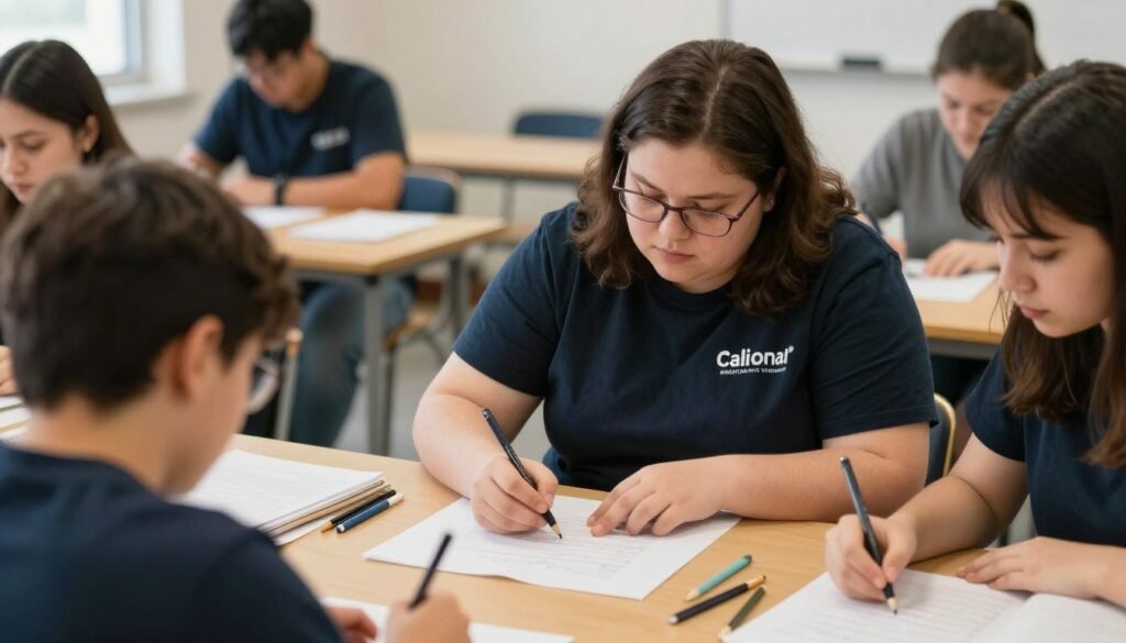 Person engaged in meaningful life activity regardless of body size, breaking the equation weight equals self-worth