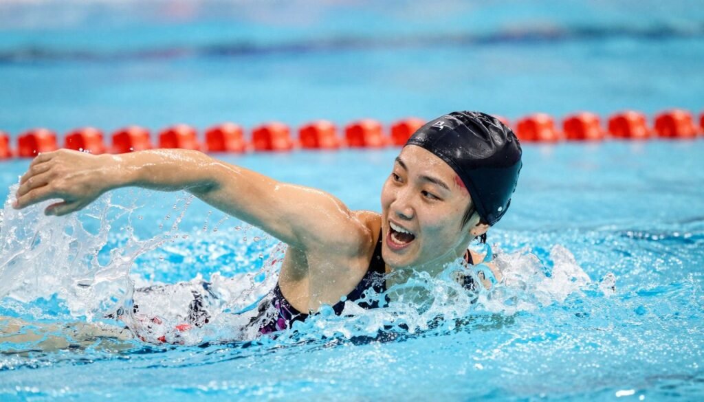 Person enjoying movement for joy rather than weight loss, breaking the equation weight equals self-worth Person enjoying movement for joy rather than weight loss, breaking the equation weight equals self-worth