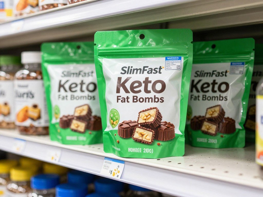 SlimFast Keto Fat Bombs at Walmart - sweet keto-friendly treats